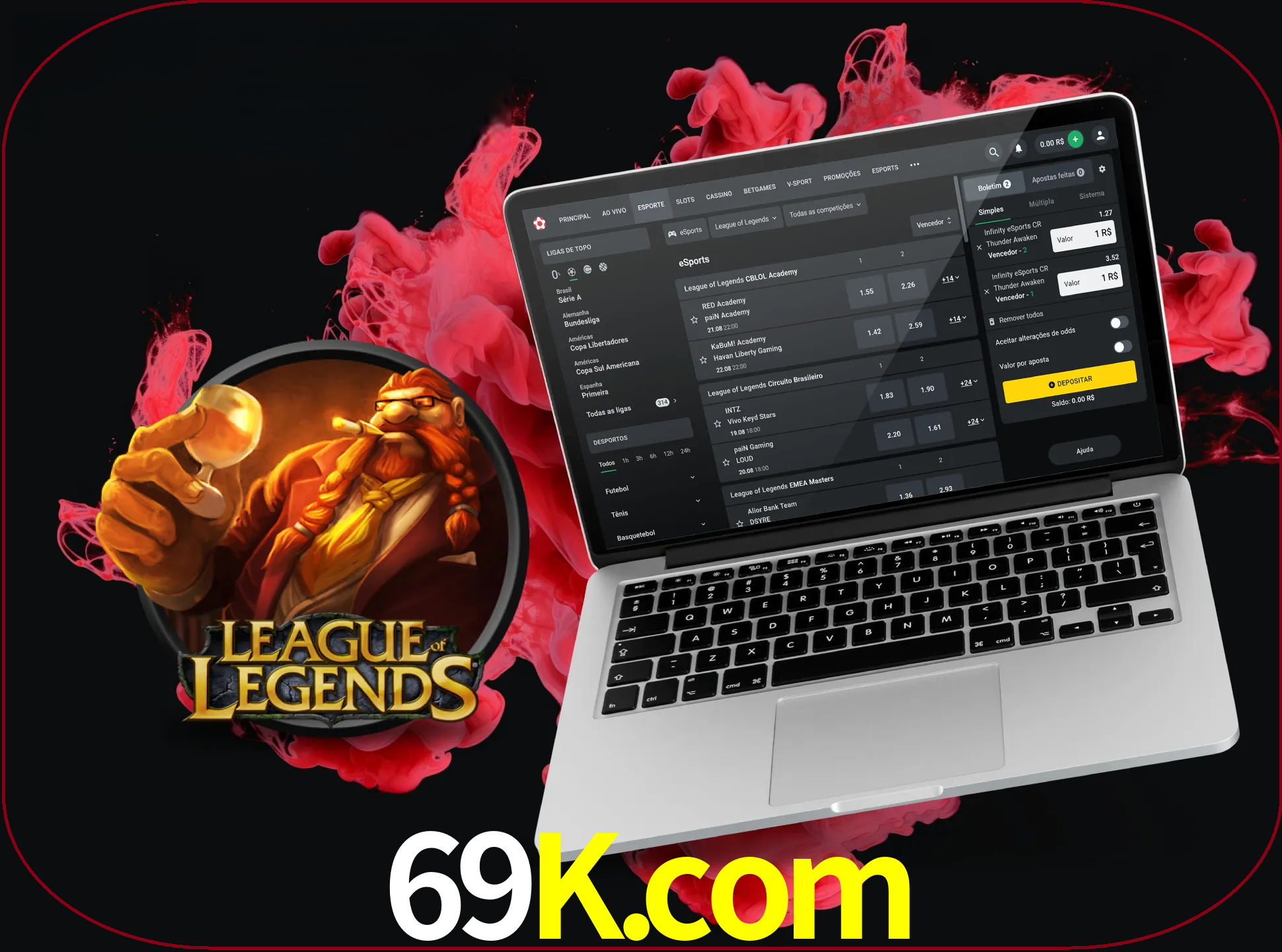 Se é um fã deste jogo, muitos torneios fantásticos que o vão surpreender estão disponíveis no 69k.